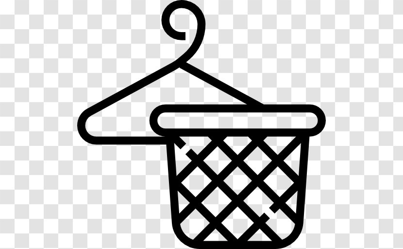 Laundry Icon - Black And White - Symbol Transparent PNG