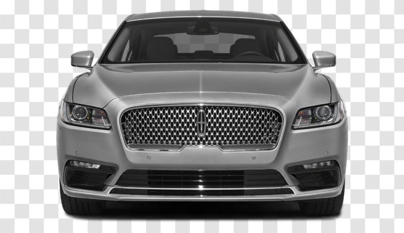 2018 Lincoln Continental Black Label Car Vehicle Price - Hood - Shading Transparent PNG