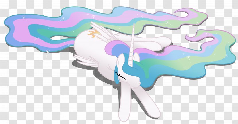 Princess Celestia Pony Twilight Sparkle Winged Unicorn Derpy Hooves - Flower - Sleep Transparent PNG