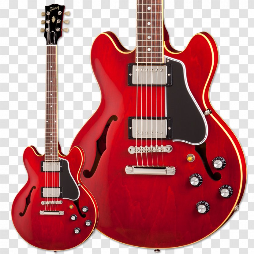 Electric Guitar Gibson ES-339 Bass ES-335 Les Paul Custom - Epiphone Es339 Pro Transparent PNG