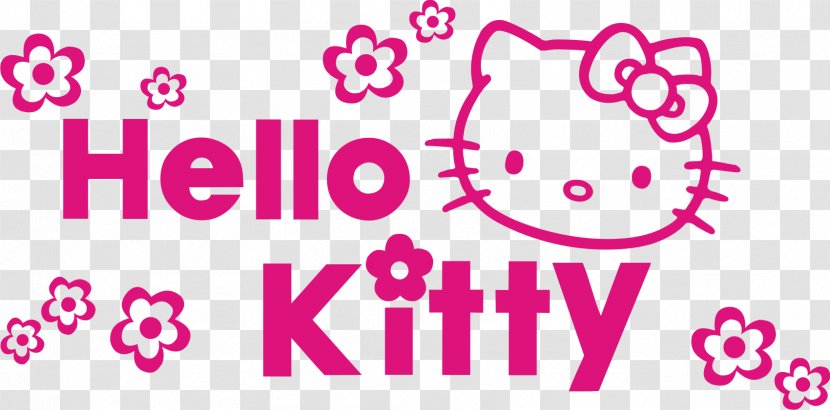 Hello Kitty Drawing Coloring Book - Color - Wall Stencils Transparent PNG