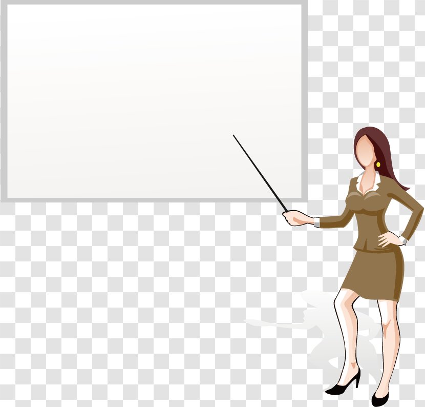 Woman Illustration - Cartoon - Professional Women Transparent PNG