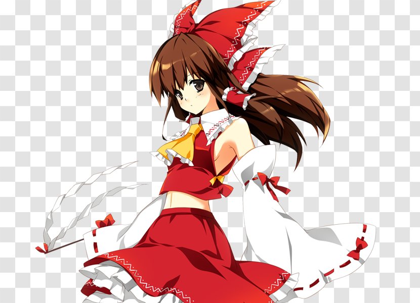 Subterranean Animism The Embodiment Of Scarlet Devil Phantasmagoria Flower View Reimu Hakurei Team Shanghai Alice - Heart - Frame Transparent PNG