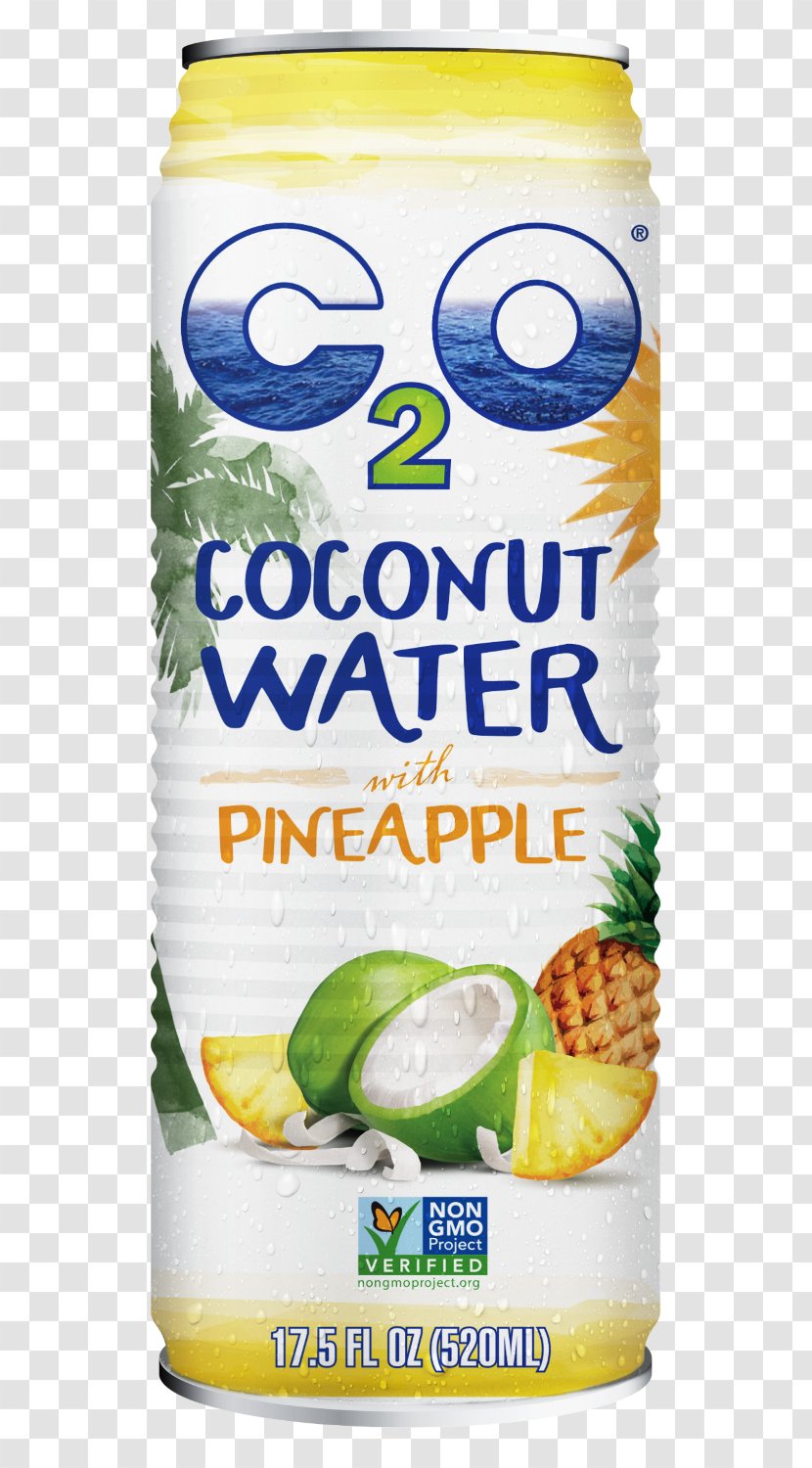 C2O Pure Coconut Water Smoothie Juice Jarritos - Fluid Ounce - C2o Ingredients Transparent PNG