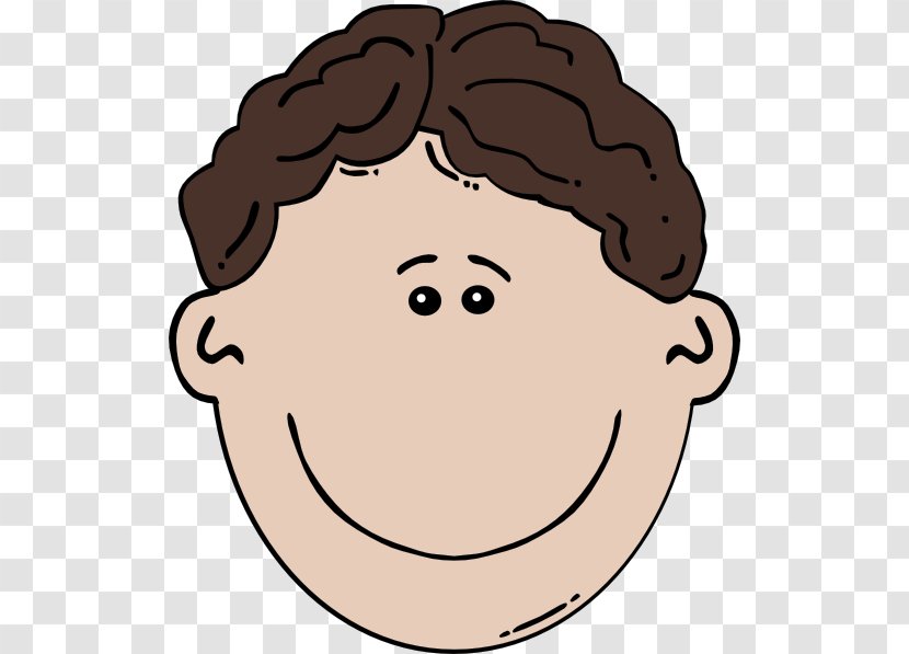 Face Smiley Clip Art - Boy - Happy Cartoon Faces Transparent PNG