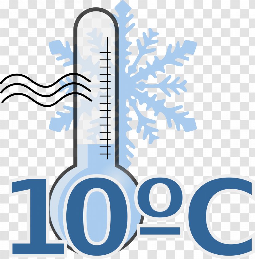 Temperature Cold Clip Art - Logo - Thermometer Cliparts Transparent PNG