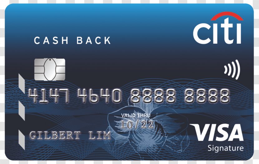 Cashback Reward Program Citibank Credit Card - Debit Transparent PNG