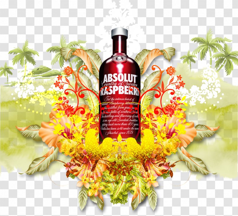 Whisky Vodka Red Bull Distilled Beverage Liqueur - Western Liquor - Absolut Transparent PNG