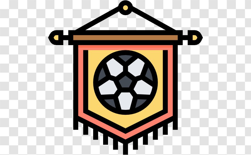 Banderole Pennant - Ball - Soccer Transparent PNG