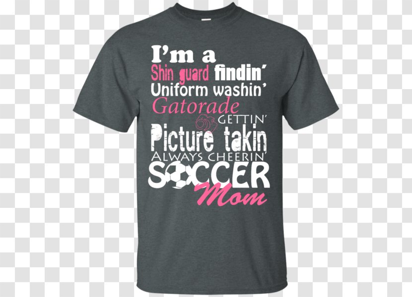 T-shirt Hoodie Clothing Top - Soccer Mom Transparent PNG