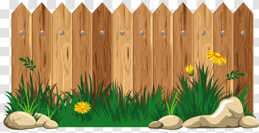 Picket Fence Royalty-free - Flower - Cartoon Transparent PNG