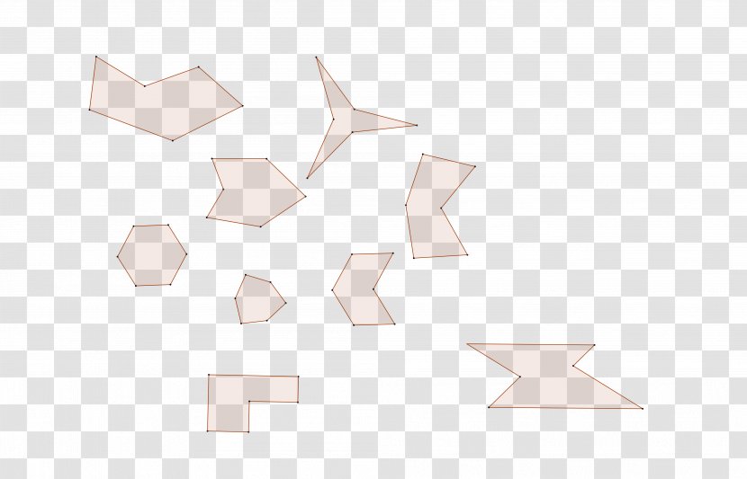Paper Triangle - Hexagon Transparent PNG
