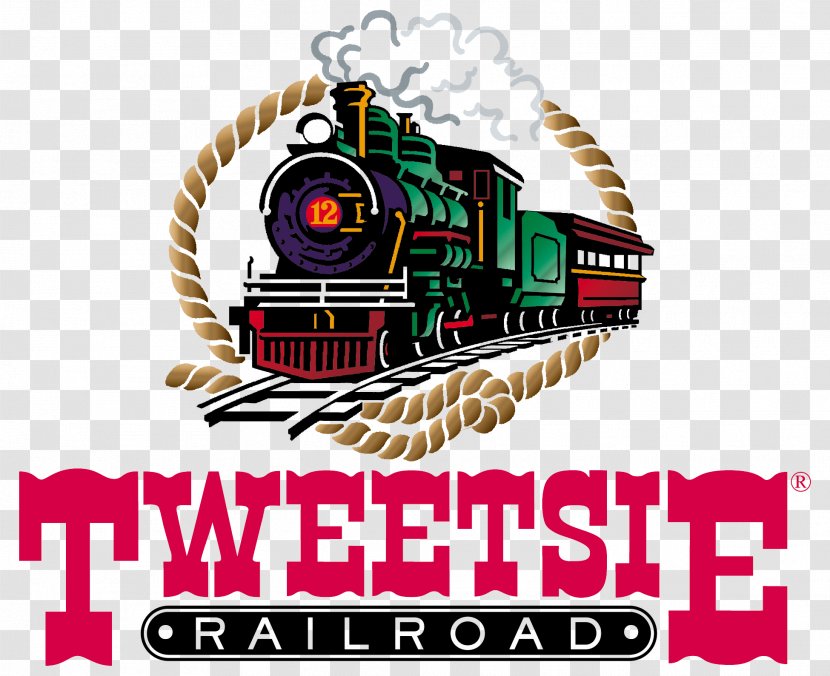 Tweetsie Railroad Train Ticket Rail Transport Logo - Brand Transparent PNG