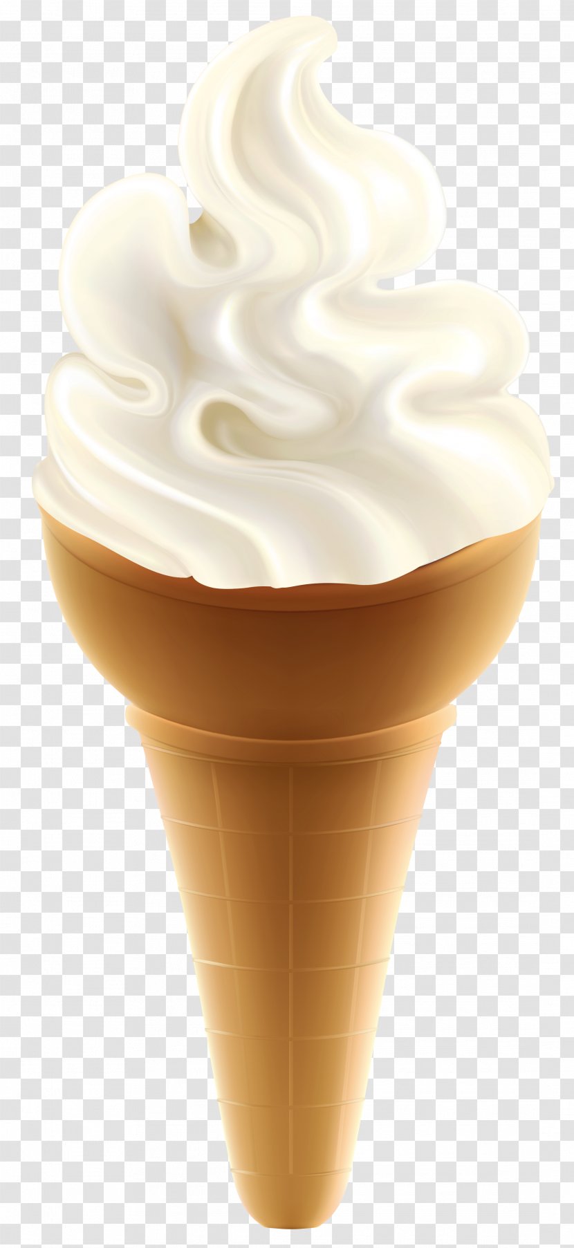 Ice Cream Cone Sundae Chocolate - Dairy Product - Transparent Picture Transparent PNG