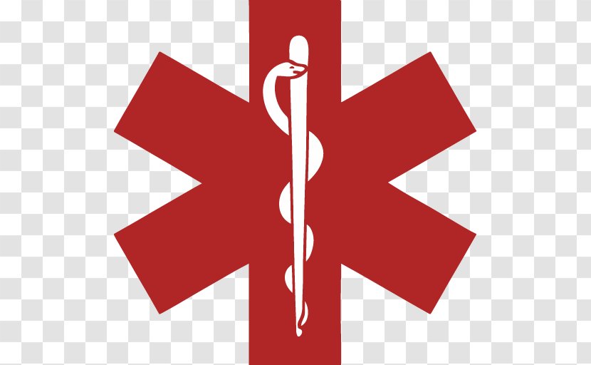 Star Of Life Emergency Medical Services Paramedic Technician Ambulance Transparent PNG