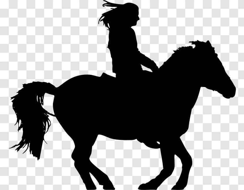 Horse&Rider Equestrian English Riding Clip Art - Horse Transparent PNG