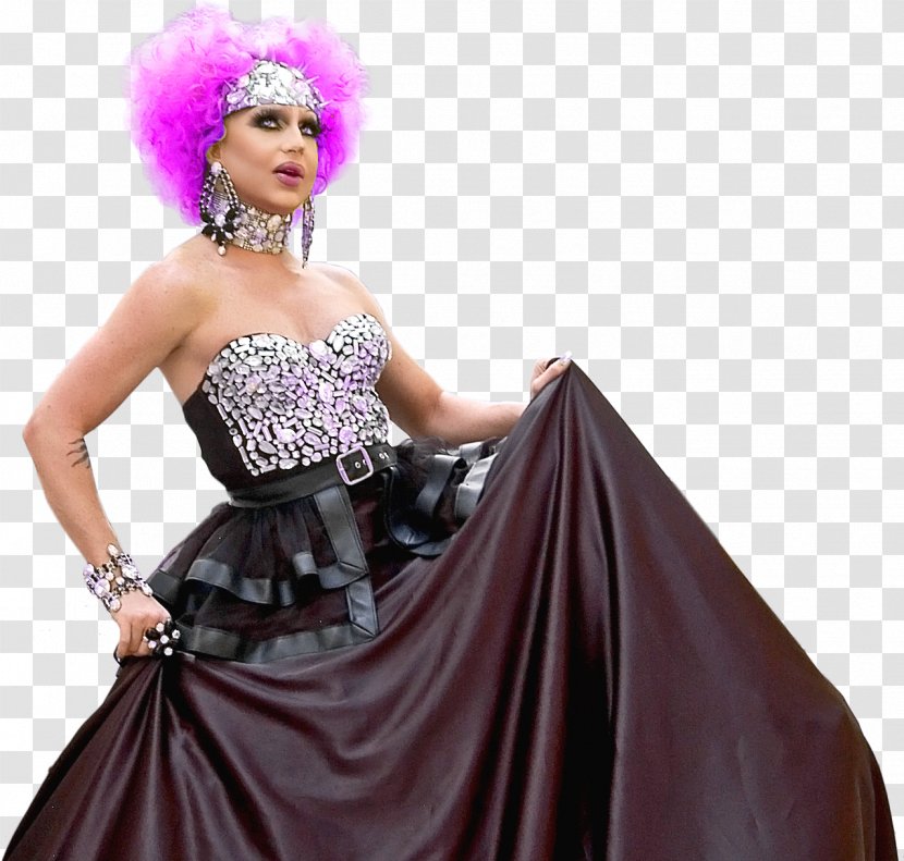 Gown Model Purple Fashion - Phoenix Pride Festival Transparent PNG