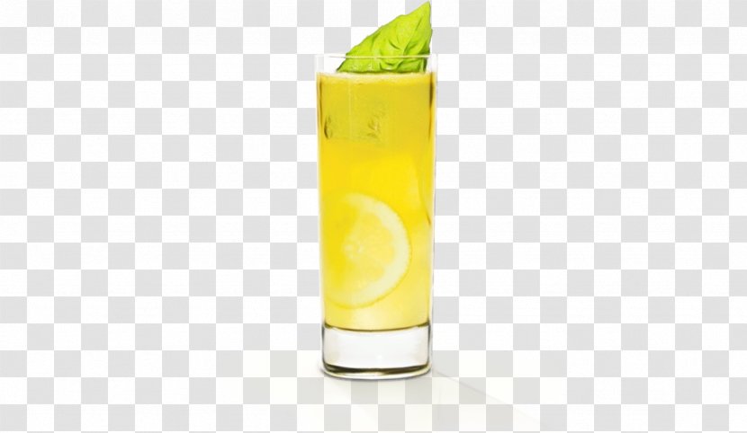 Cartoon Lemon - Sour Mix - Rickey Smoothie Transparent PNG