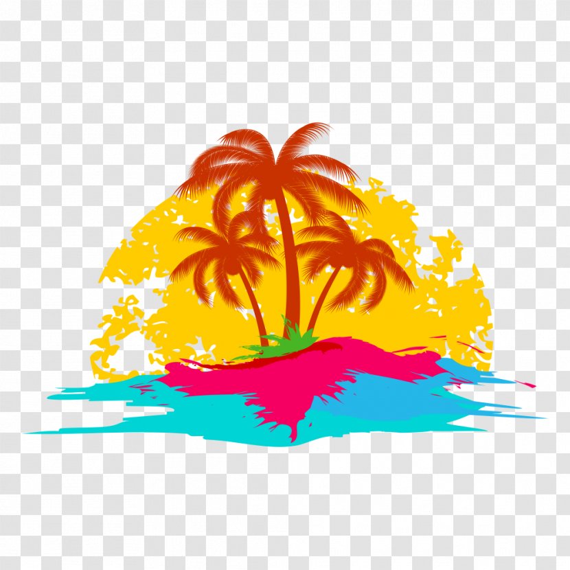Logo Holiday Clip Art - Photography - Tropical Elements Transparent PNG