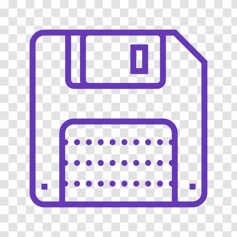 Dotty Dots Download - Area - Floppy Disk Transparent PNG