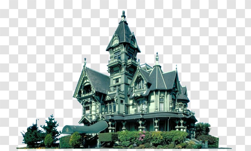 Carter House Inns Carson Mansion American Queen Anne Style Old Town Eureka Image - Steeple - Maple Transparent PNG