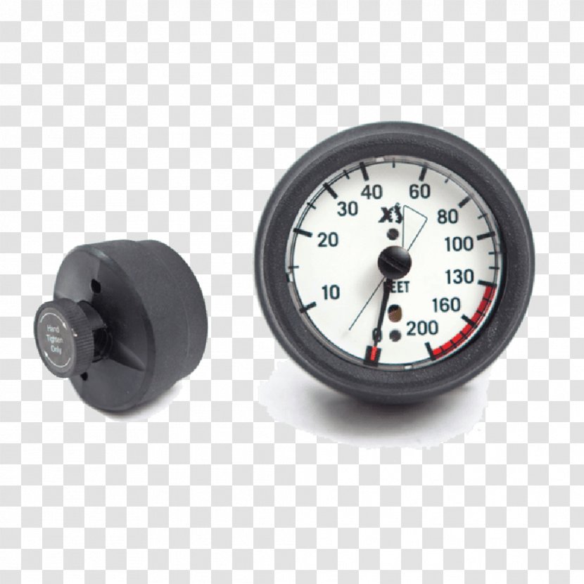 Depth Gauge Scuba Diving Set Underwater - Dive Computers - Boat Speedometer Mount Transparent PNG