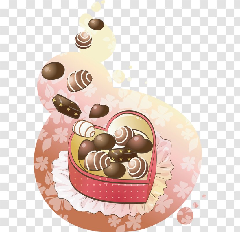 Ice Cream Bonbon Candy Chocolate - Valentine's Day Gift Tag Creatives Transparent PNG