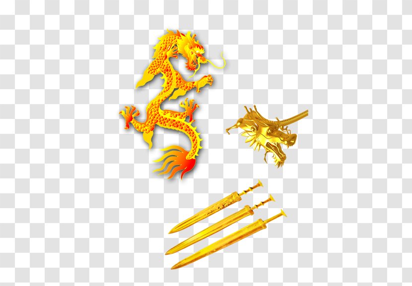 China Chinese Dragon - New Year - Sword Transparent PNG