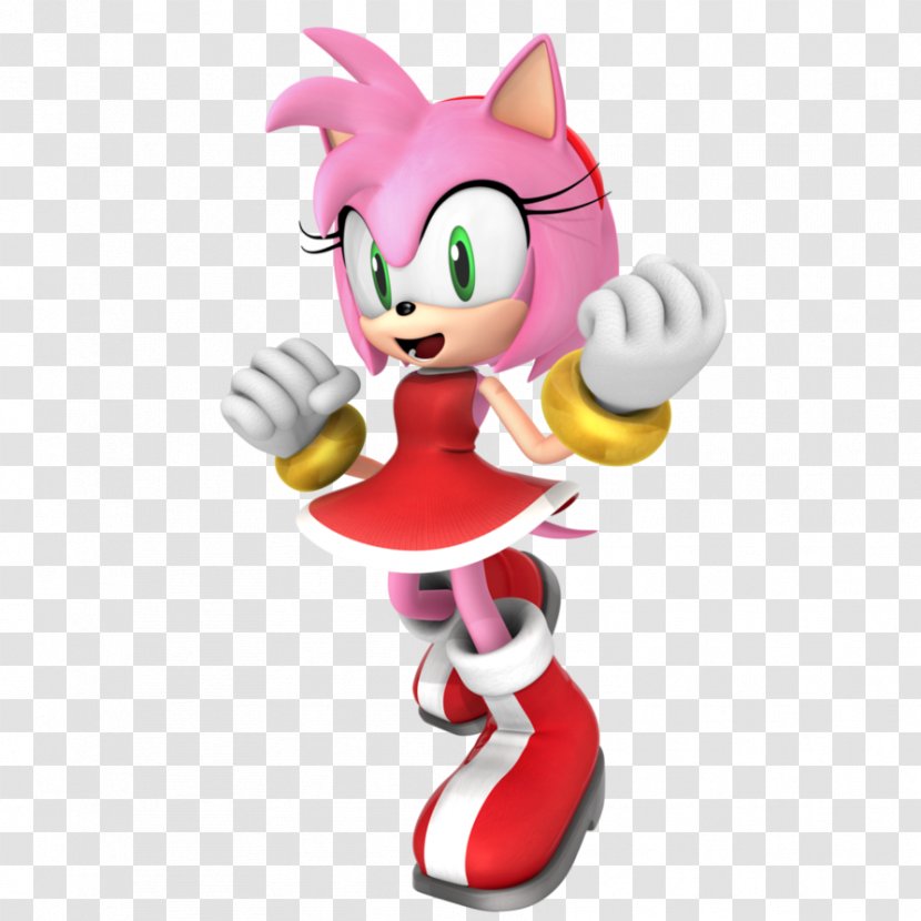Amy Rose Sonic The Hedgehog Espio Chameleon Metal Shadow - Rouge Bat - Cartoon Character Transparent PNG
