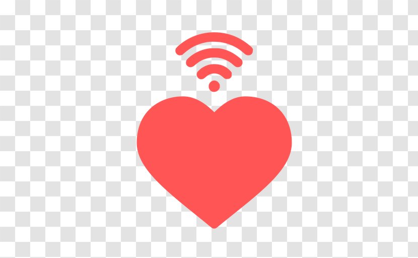 Valentines Day Heart - Wifi - Logo Symbol Transparent PNG