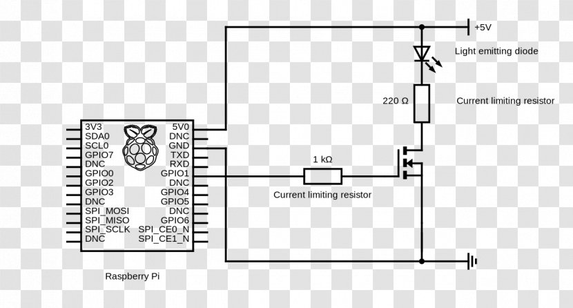 Circuit Diagram Electronic Wiring Electronics - Raspberry Transparent PNG