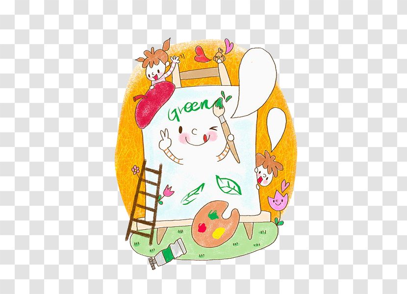 Drawing Clip Art - Photography - Ladder And Painting Transparent PNG