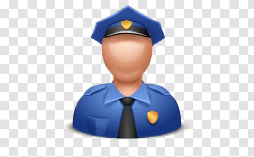 Police Officer Icon Design - Criminology Silhouette Transparent PNG