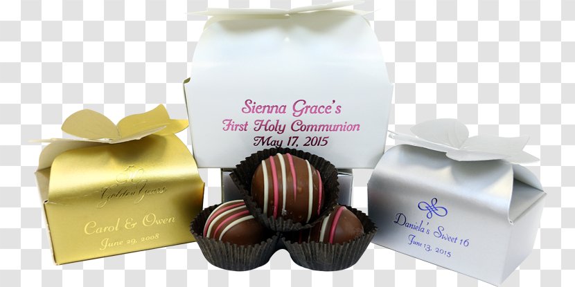 Suzi's Sweet Shoppe Praline Chocolate Truffle Party Favor Wedding - Community Coffee Favors Transparent PNG