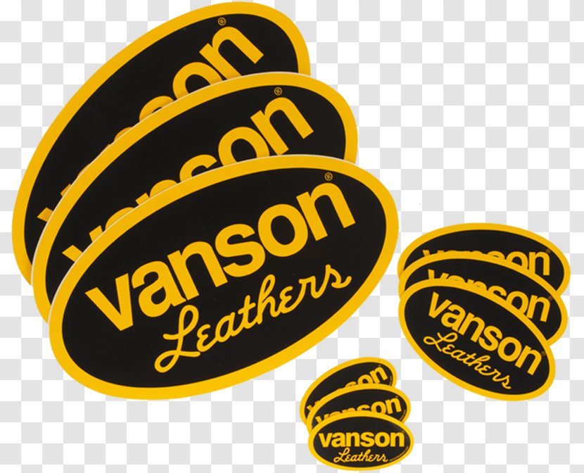 Logo Label Sticker Decal Vanson Leathers, Inc. - Black Car Racing Poster Transparent PNG