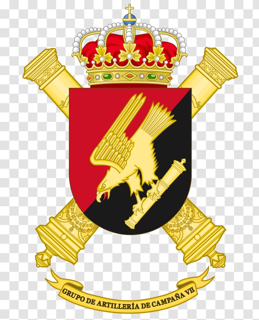 Coat Of Arms Spanish Army Military Field Artillery Transparent PNG