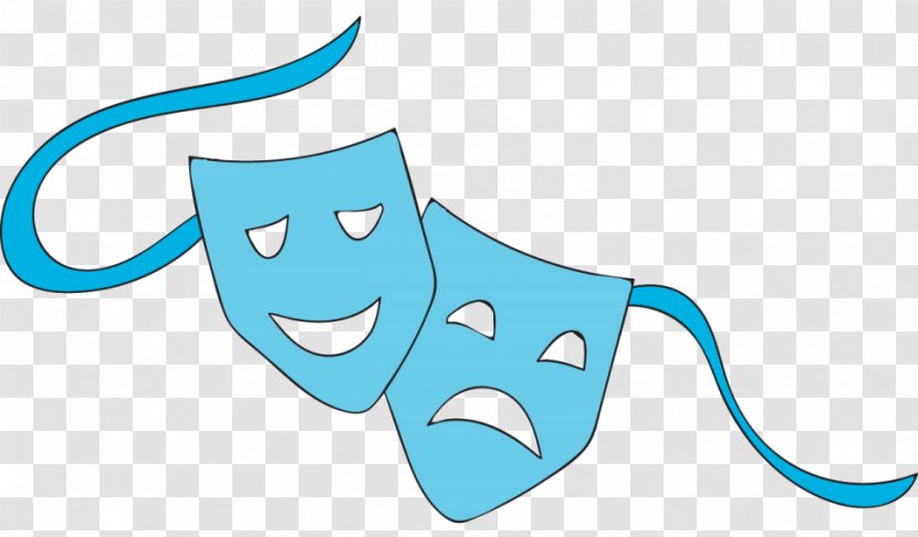 Drama Play Mask Theatre Character - Silhouette Transparent PNG