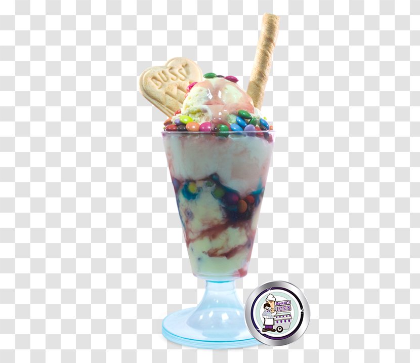 Sundae Gelato Ice Cream Cones Italian - Whipped Transparent PNG