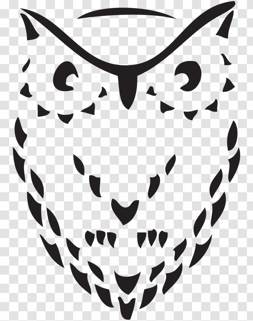 Owls And Owlets Tattoo Bird Little Owl - Black White Transparent PNG