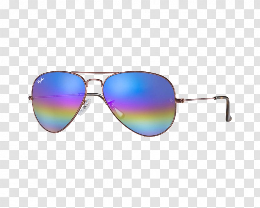 Ray-Ban Aviator Classic Sunglasses Flash - Mirrored - Ray Ban Transparent PNG