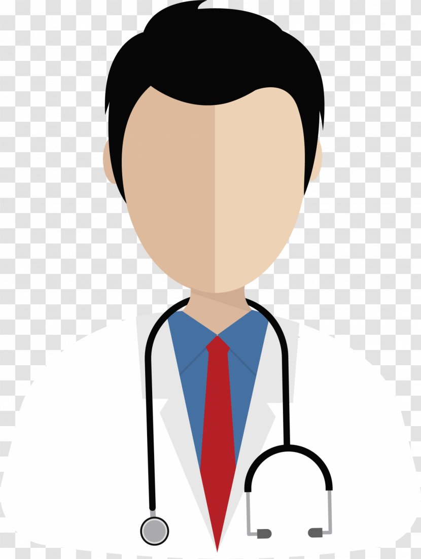 Clinic Clip Art Physician Image - Video - Black Hair Transparent PNG