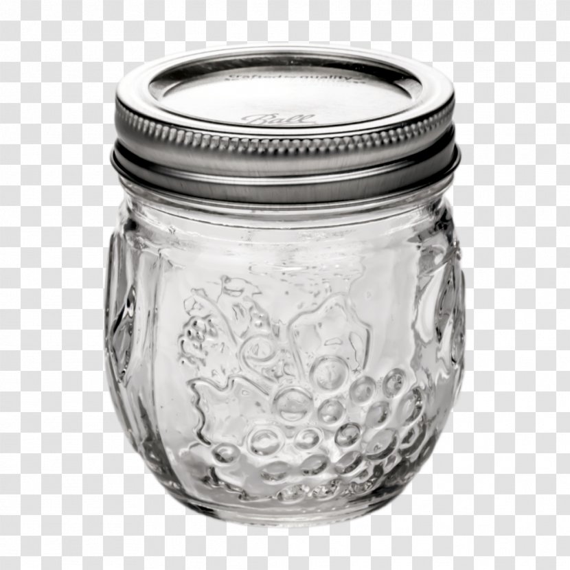 Mason Jar Glass Lid Ball Corporation - Jam Transparent PNG