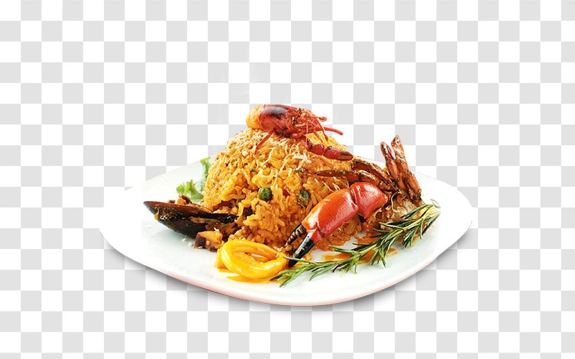 Thai Cuisine Fried Rice Hamburger Shellfish Arroz Con Mariscos - Food Transparent PNG