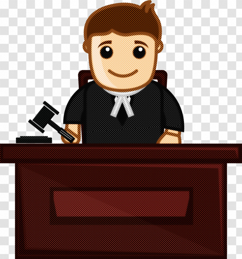 Cartoon Job Employment Desk White-collar Worker Transparent PNG