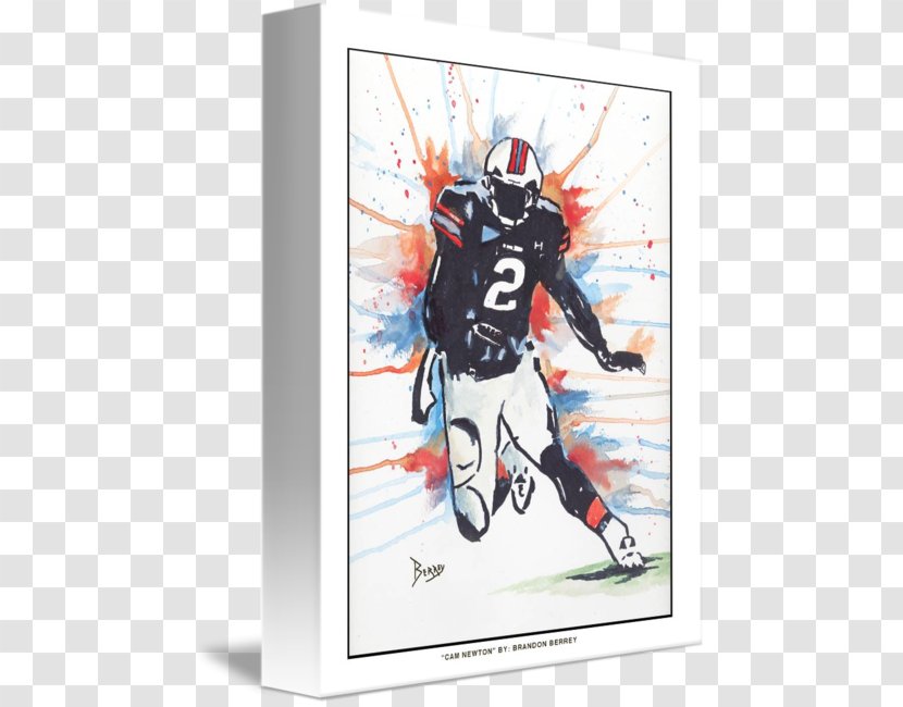 Protective Gear In Sports Art Gallery Wrap North American X-15 Canvas - CAM NEWTON Transparent PNG
