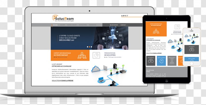 Soluciteam Responsive Web Design Developer Computer Software - Brand - Startup Company Transparent PNG