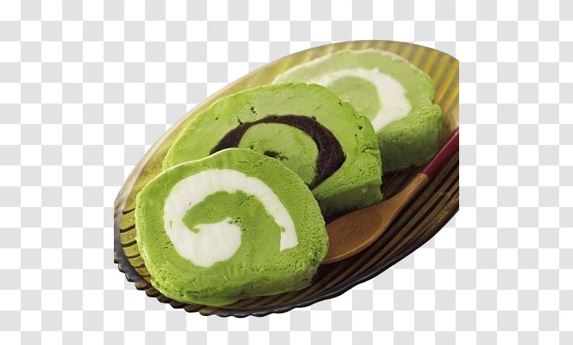 Green Tea Ice Cream Matcha Organic Food - Commodity - Delicious Cake Transparent PNG
