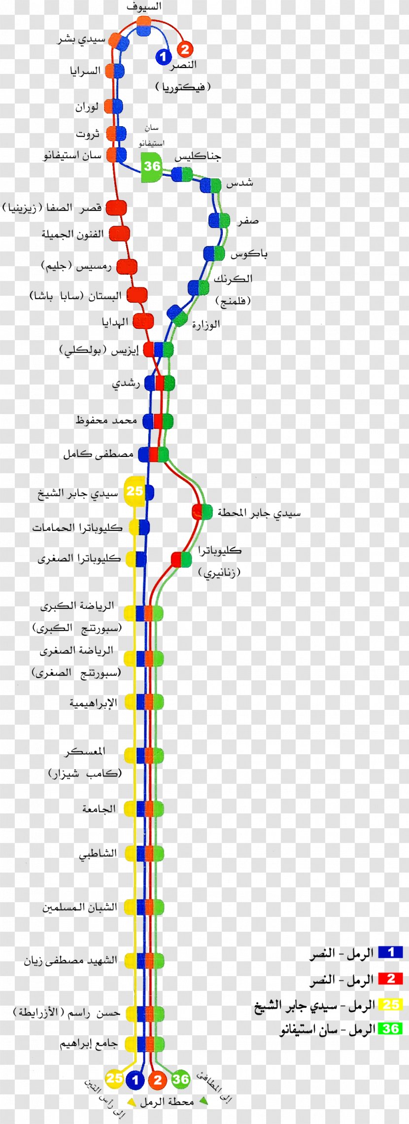 Trams In Alexandria Bakos Mahatet El Raml Rapid Transit - Arabic Wikipedia Transparent PNG