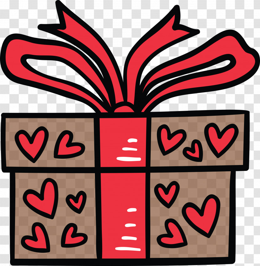 Valentines Day Gift Box Love Transparent PNG