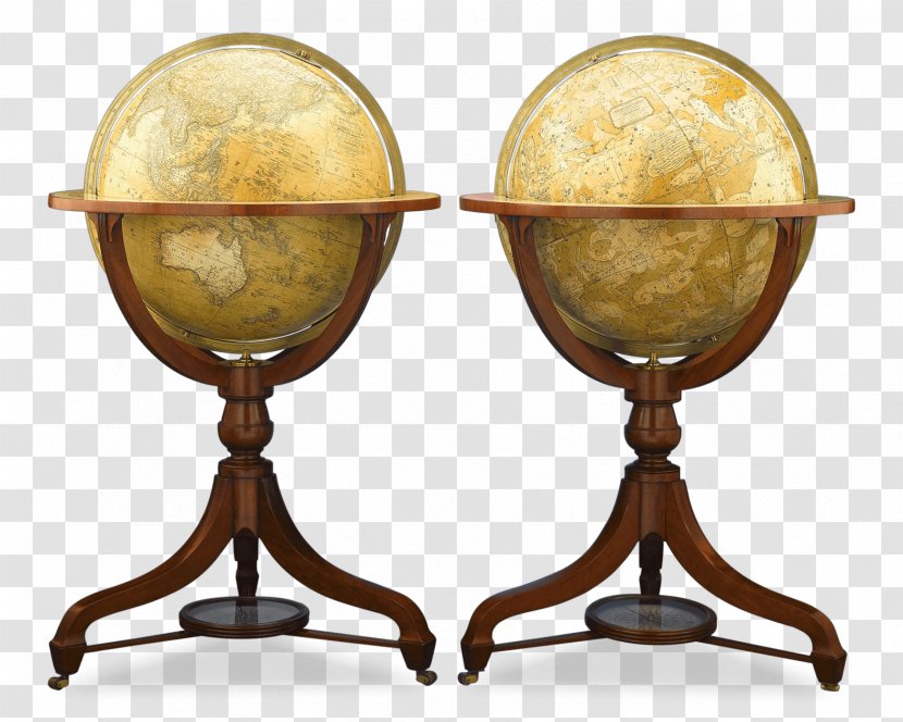 Celestial Globe Map World Cartography - Antique Table Transparent PNG